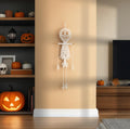 Skeleton Wall Hanging, Halloween Party Decor, Dark Academia Gift, Witchy Goth, Spooky Halloween, Macrame Handmade, Skeleton Halloween W94