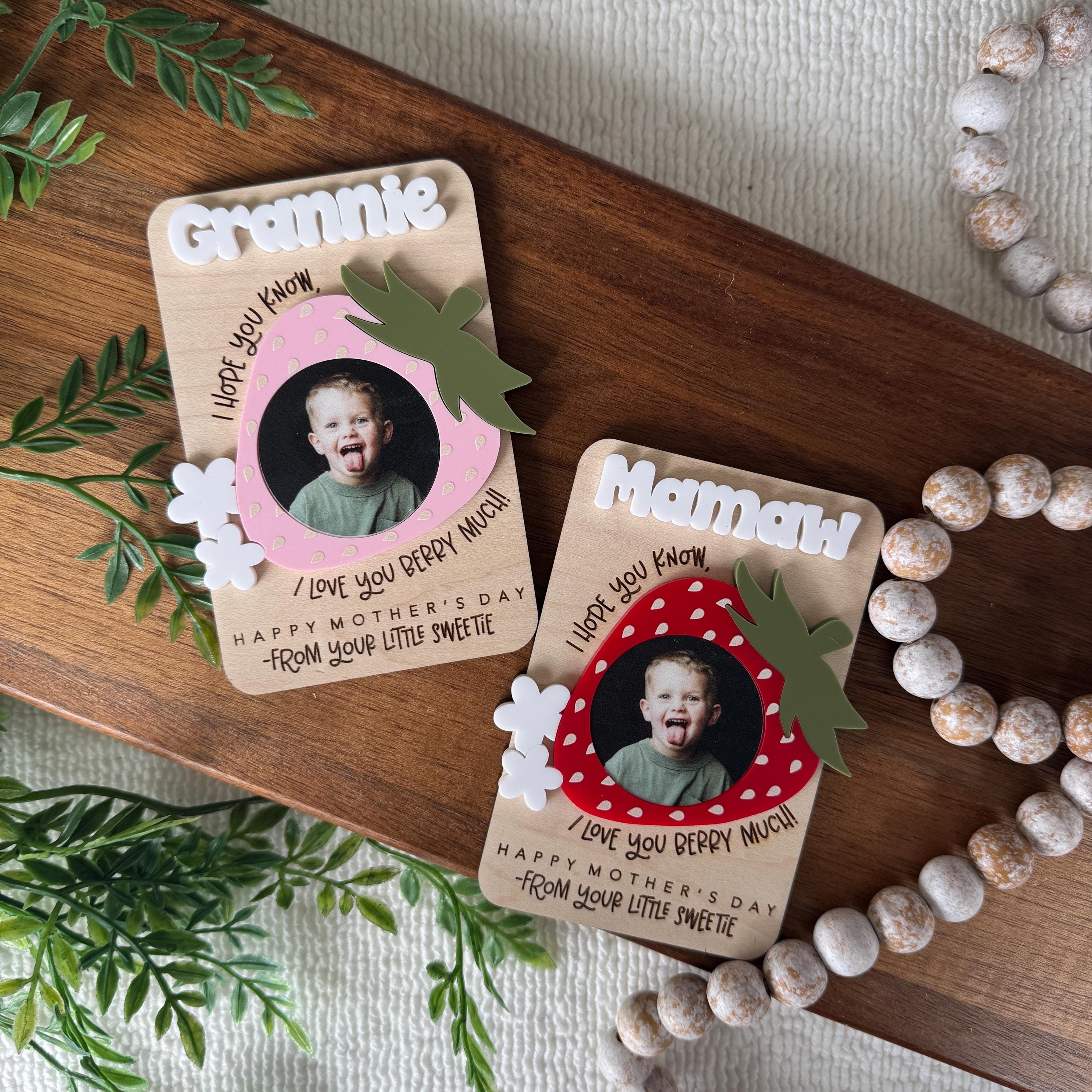 Mother's Day Fridge Photo Magnet | Fridge Magnet | Mother's Day Gift | Mom Gift | Gift for Grandma | Gift for Mom | Photo Frame