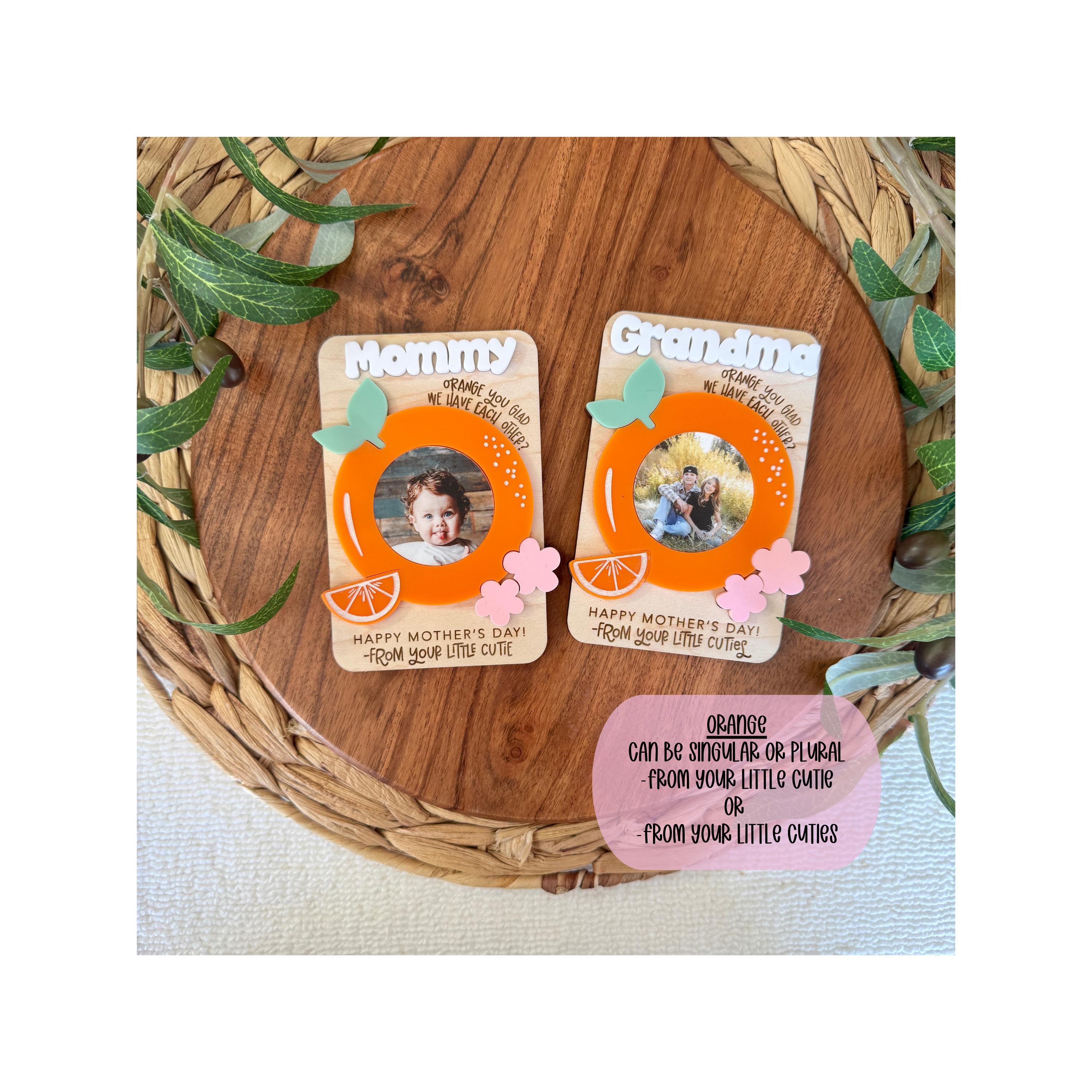 Mother's Day Fridge Photo Magnet | Fridge Magnet | Mother's Day Gift | Mom Gift | Gift for Grandma | Gift for Mom | Photo Frame