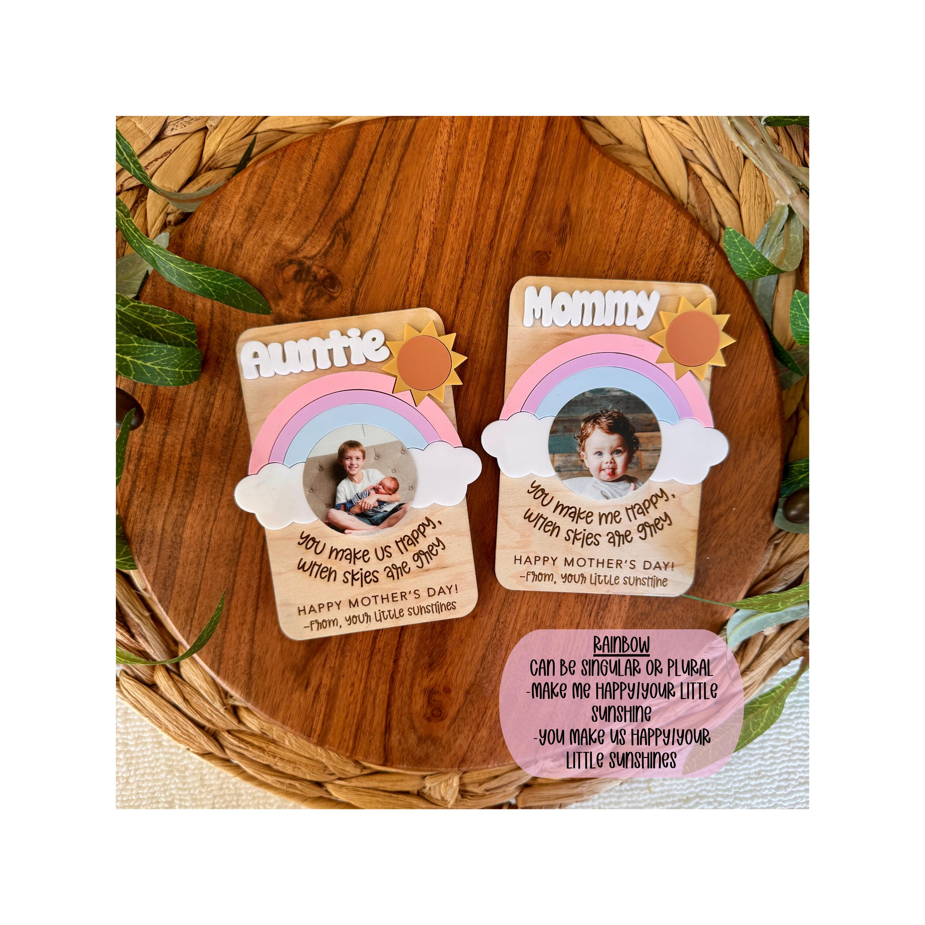Mother's Day Fridge Photo Magnet | Fridge Magnet | Mother's Day Gift | Mom Gift | Gift for Grandma | Gift for Mom | Photo Frame