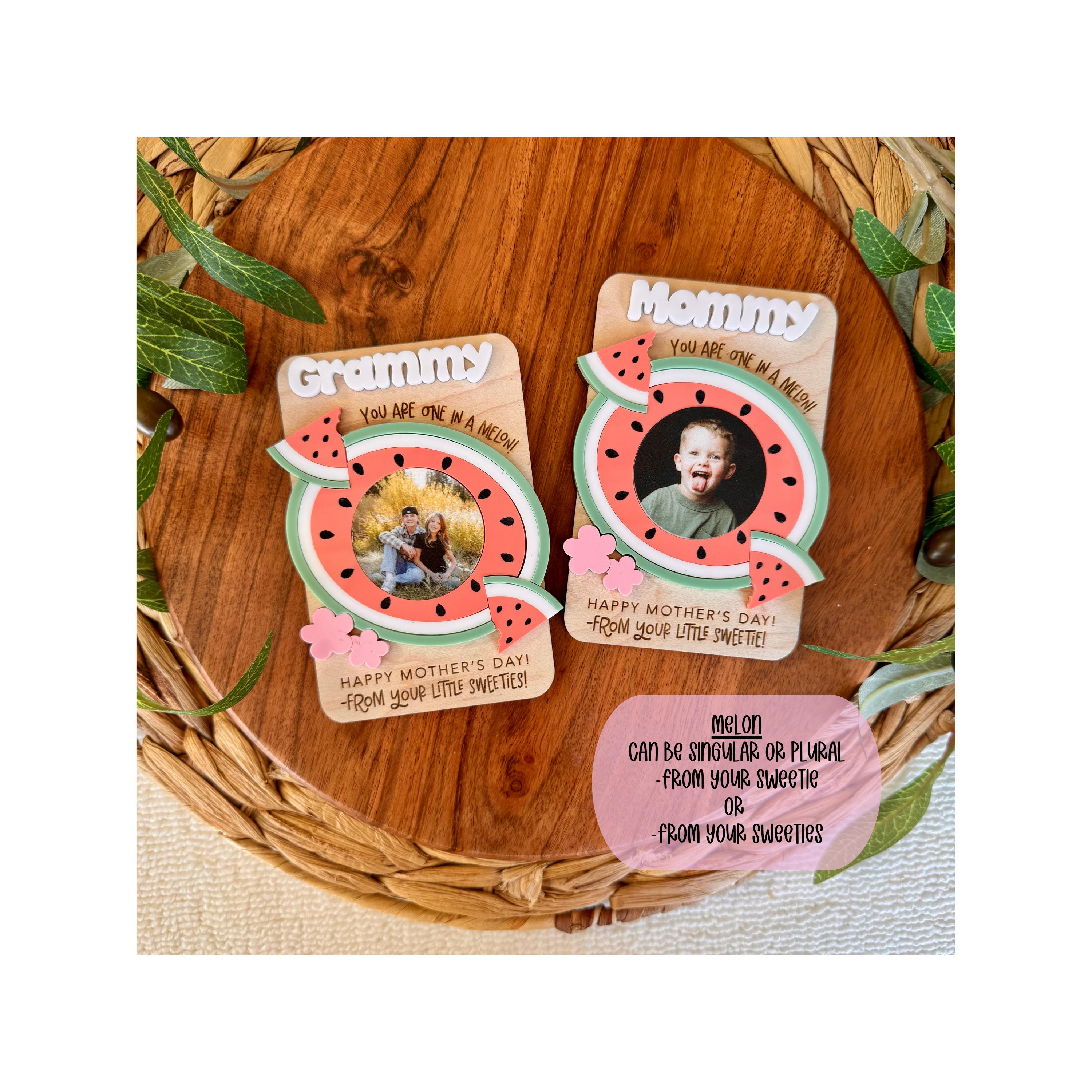 Mother's Day Fridge Photo Magnet | Fridge Magnet | Mother's Day Gift | Mom Gift | Gift for Grandma | Gift for Mom | Photo Frame