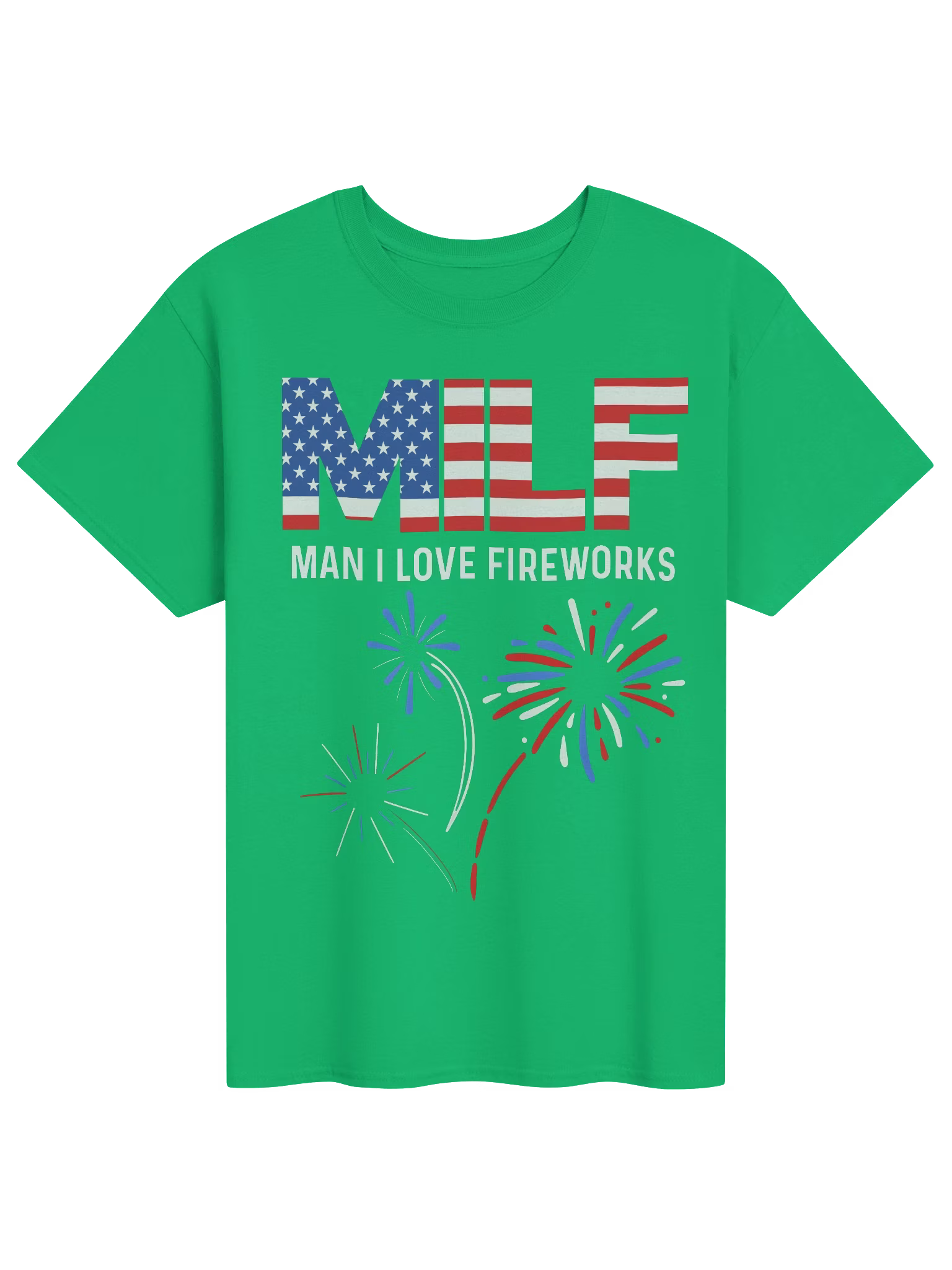 MILF Man I Love Fireworks Shirt