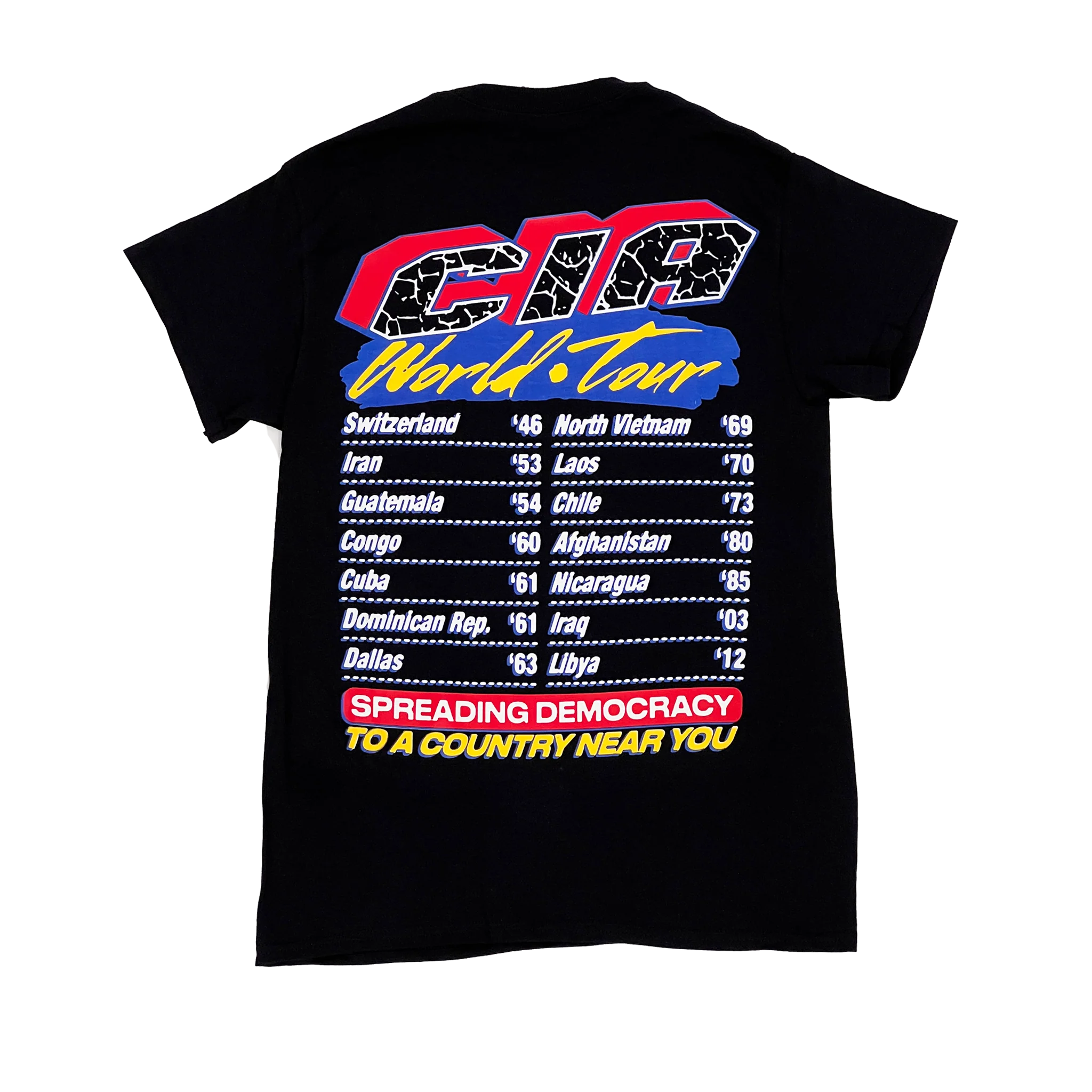 CIA World Tour.