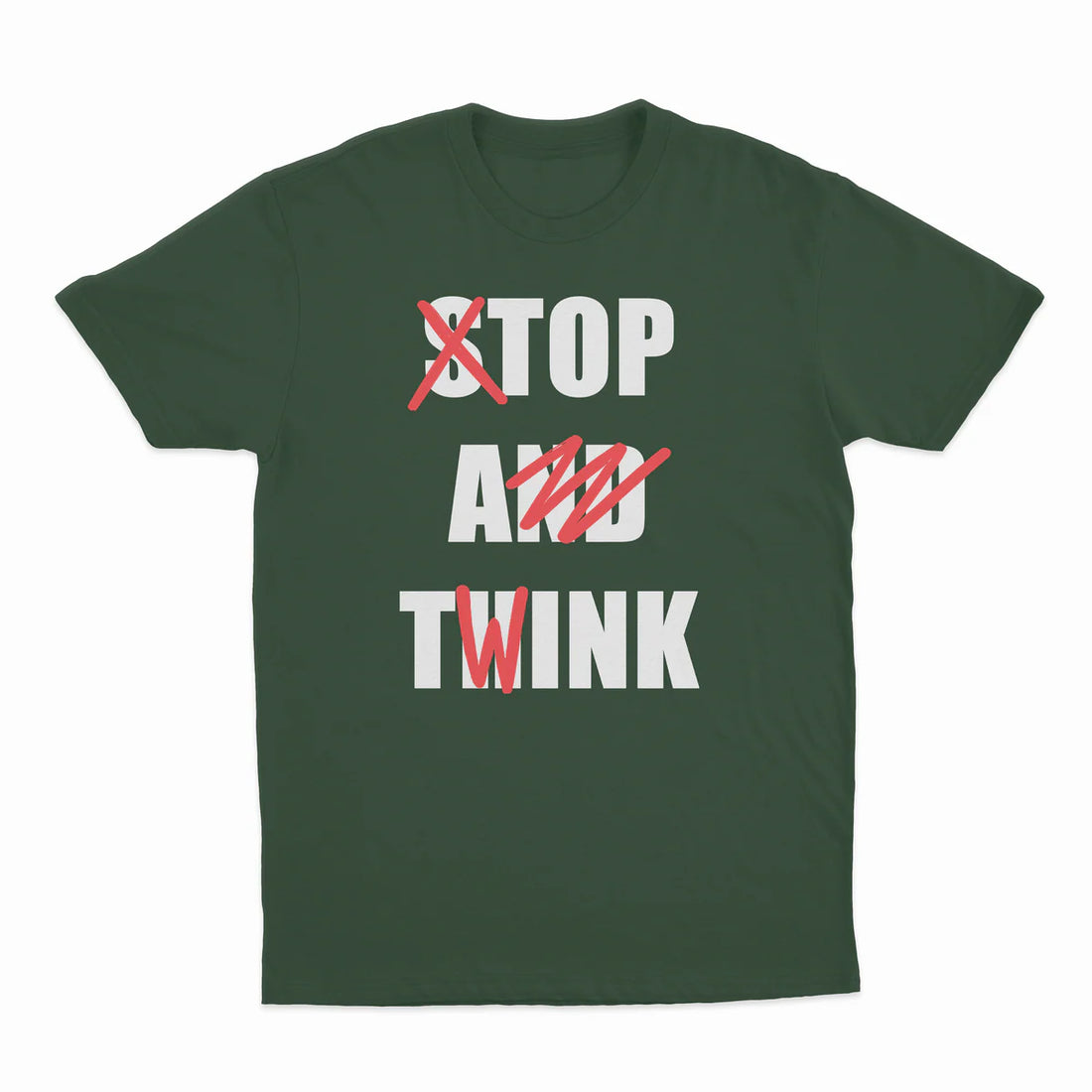 Stop And Think (Top A TWink) T-Shirt