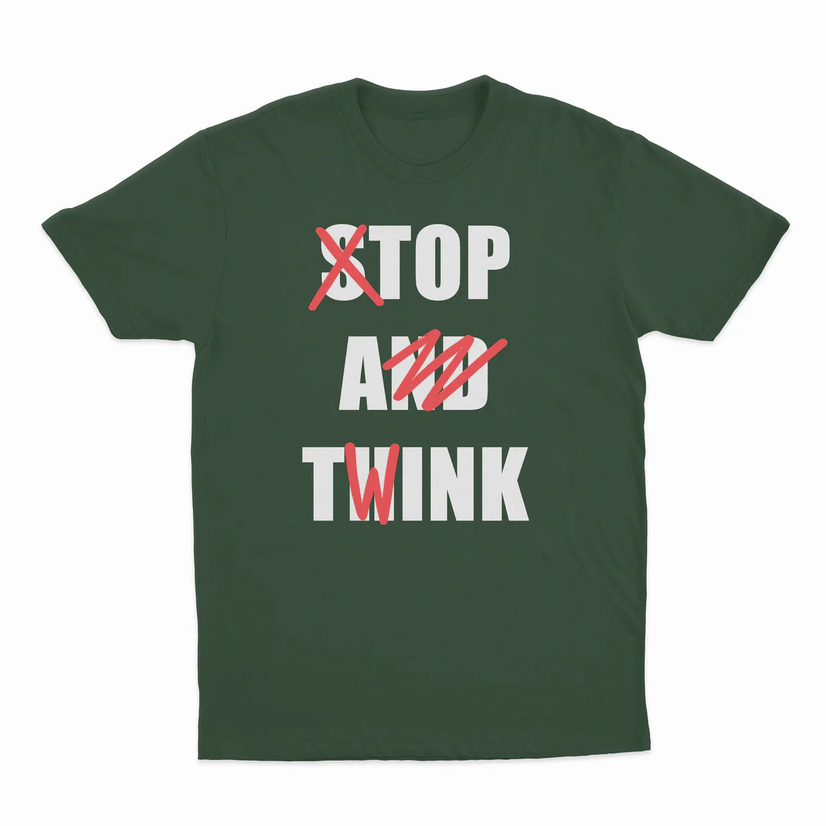 Stop And Think (Top A TWink) T-Shirt