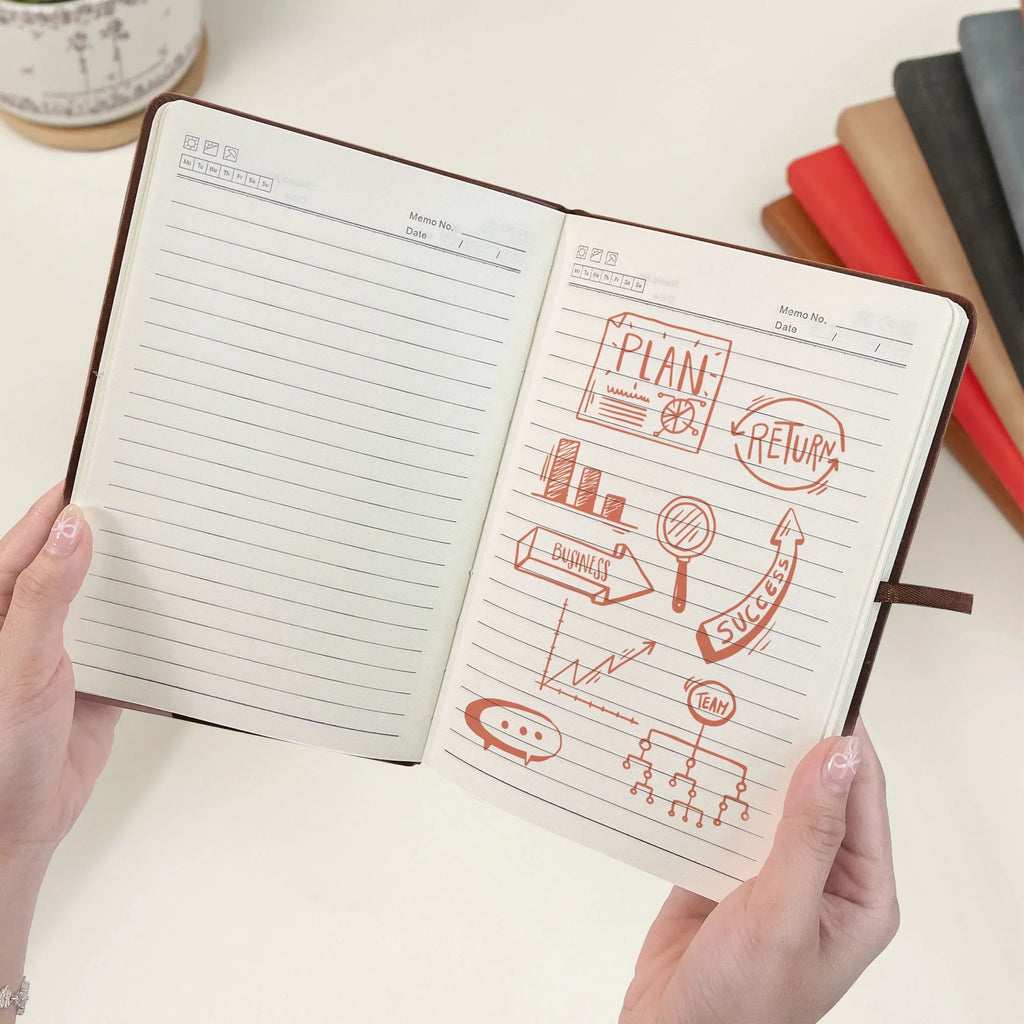 Things My Grandkids Said & Did - Personalized Leather Journal