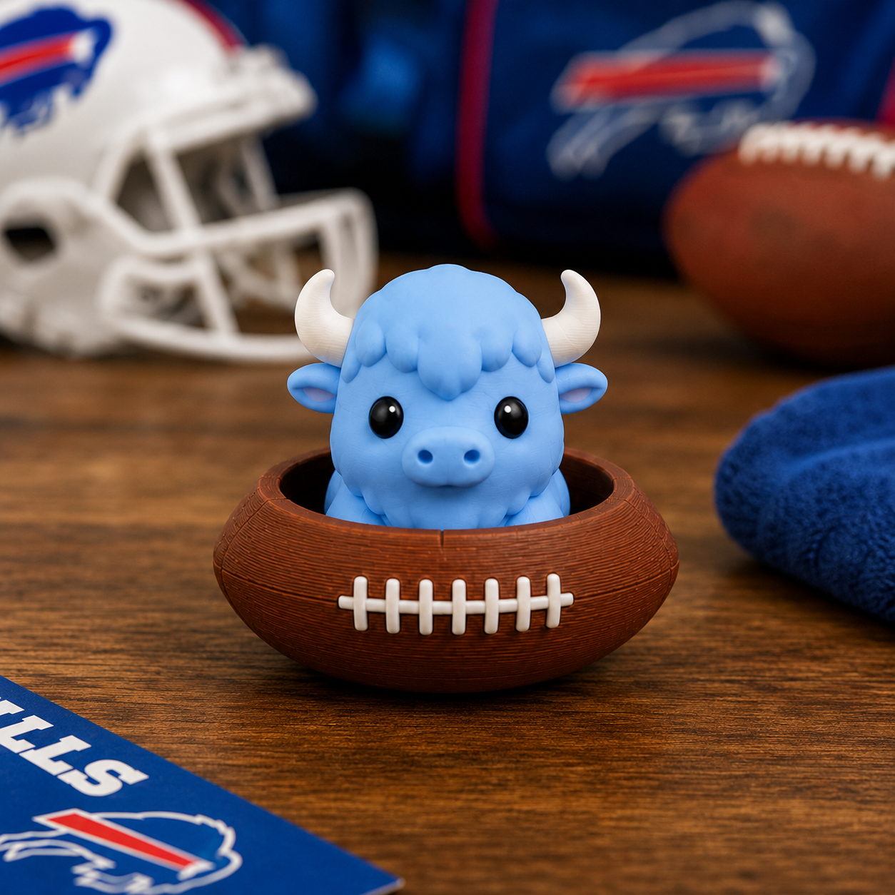 3D Printed Buffalo Bills Clicker