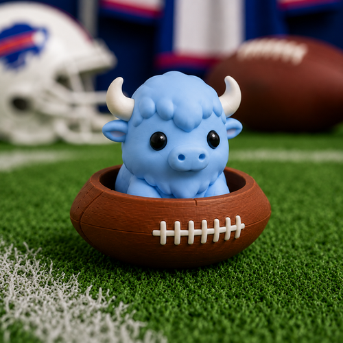 3D Printed Buffalo Bills Clicker