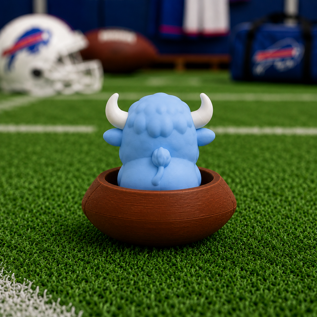 3D Printed Buffalo Bills Clicker