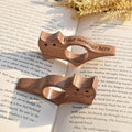 Personalized Wooden Book Page Holder, Book lovers gift, Personalized text engraving, Book Accessory,Christmas Gifts