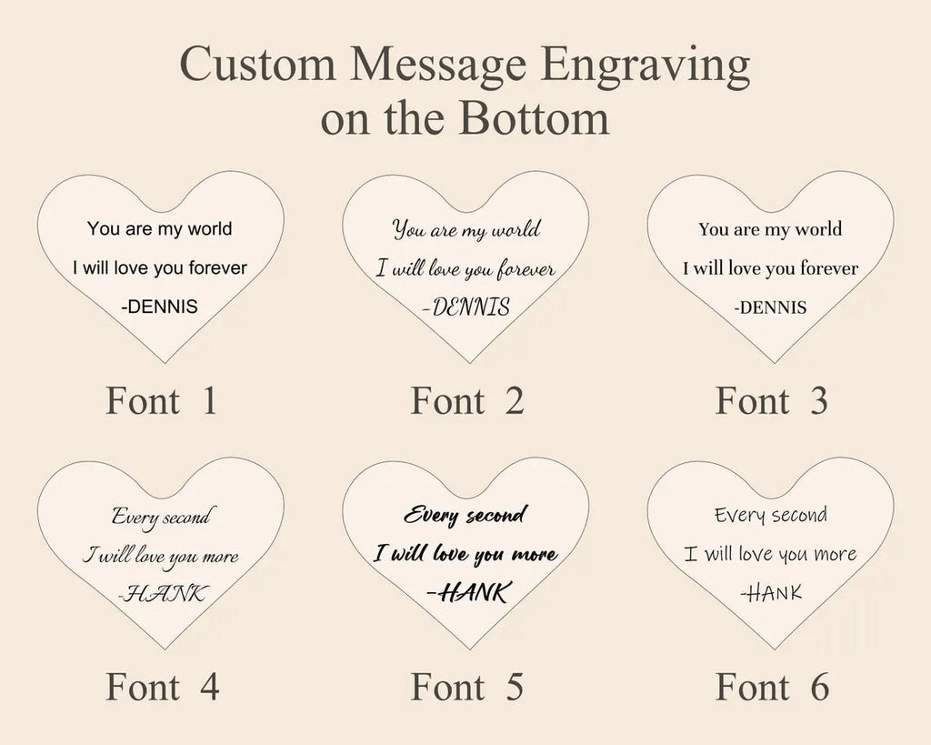 Personalized Wood Ring Box with Acrylic Lid, Engraved Engagement Ring Holder, Heart Ring Bearer Box for Anniversary, Custom Wedding Keepsake