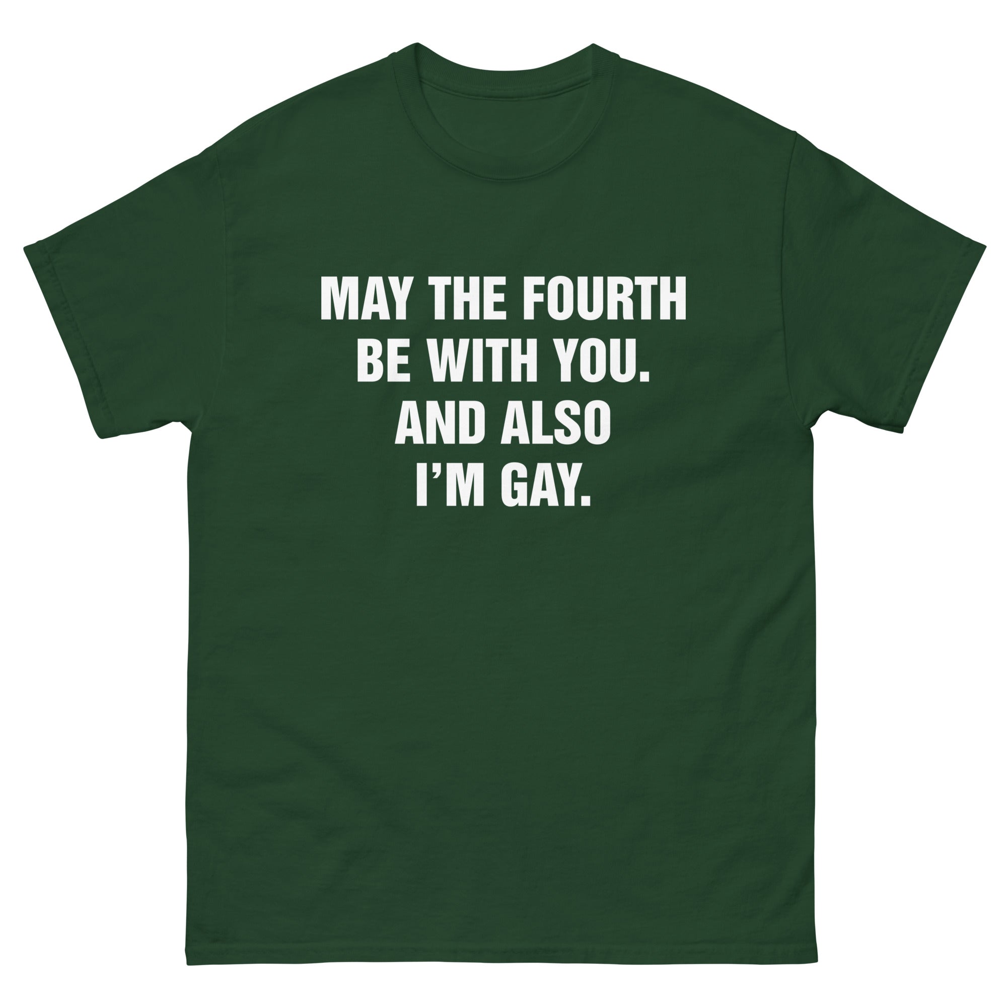 May The Fourth Be With You. And Also I'm Gay.