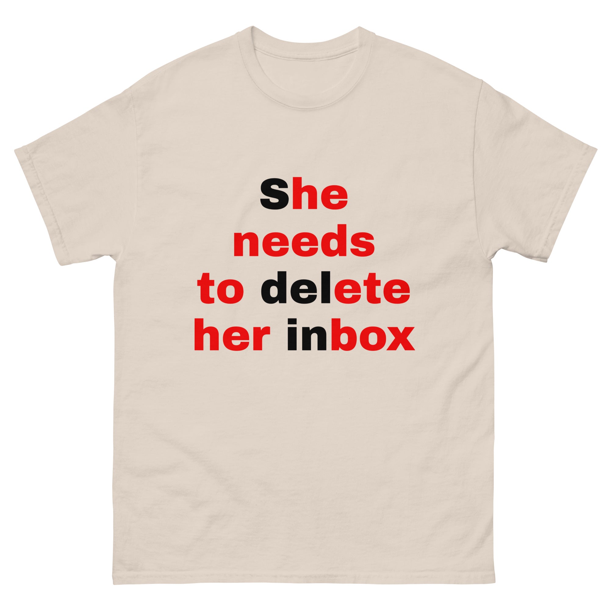 She Needs To Delete Her Inbox (He Needs To Ete Her Box)