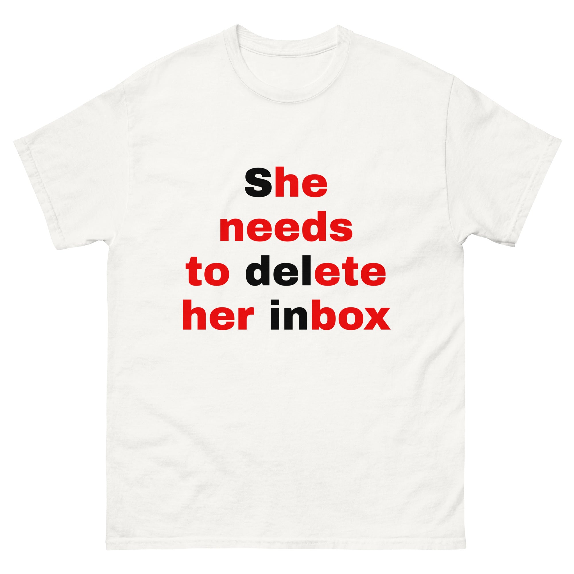 She Needs To Delete Her Inbox (He Needs To Ete Her Box)